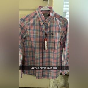 Southern Marsh Button Down Youth Large- NWT